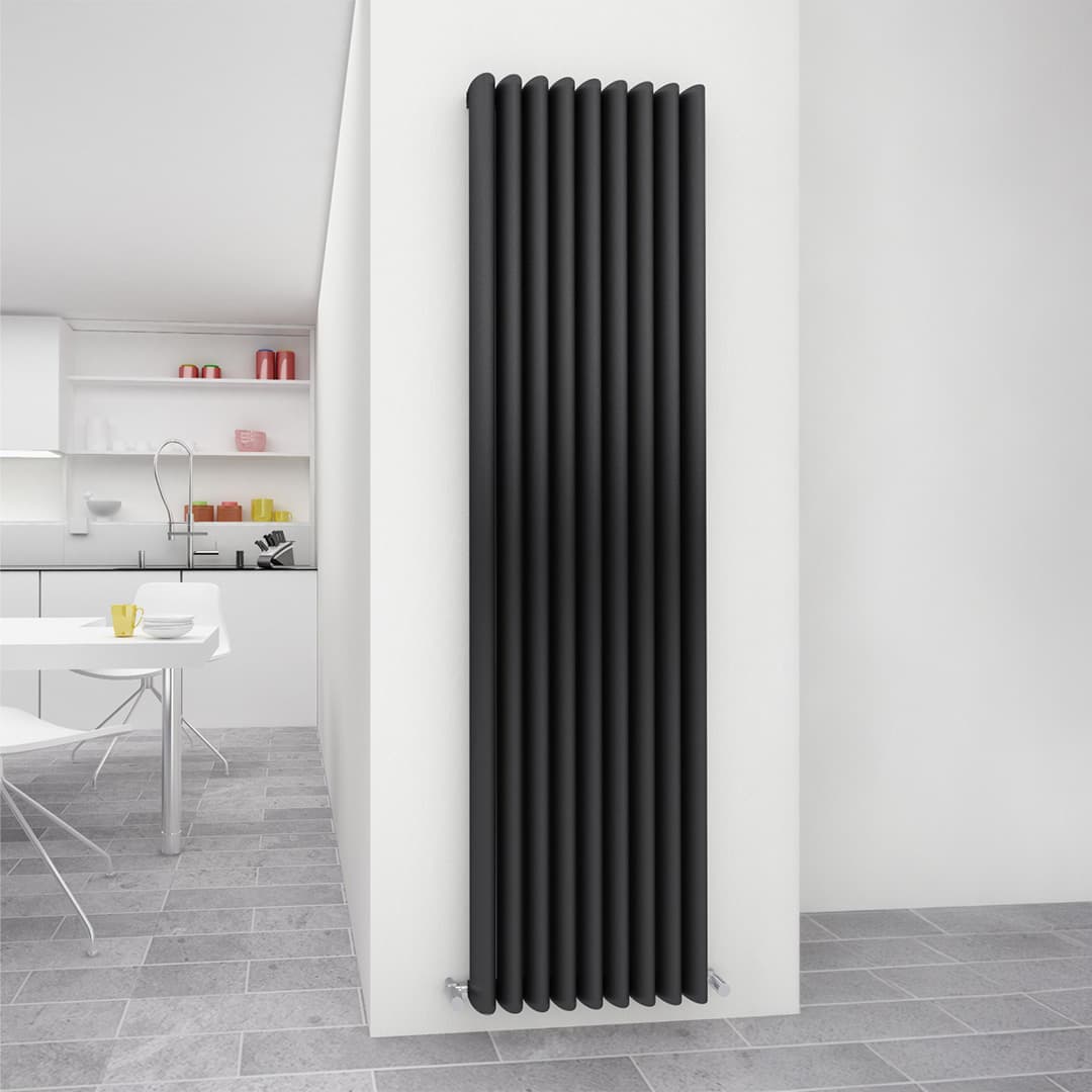 Dina Aluminium Design Radiator, 280x1800, Vertical, ANTHRACITE