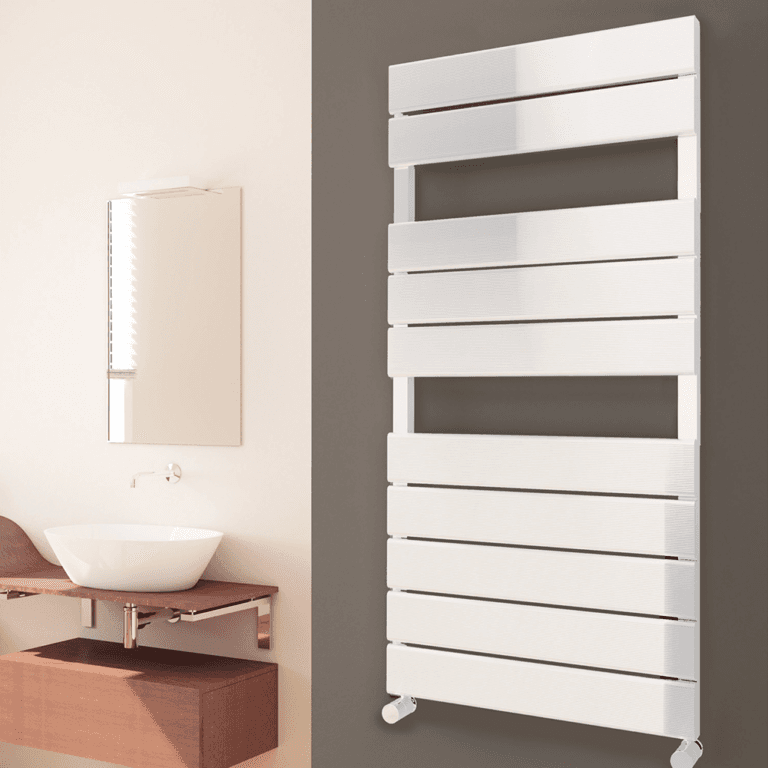 Daroca Aluminium Design Radiator, 600x835, Horizontal, WHITE