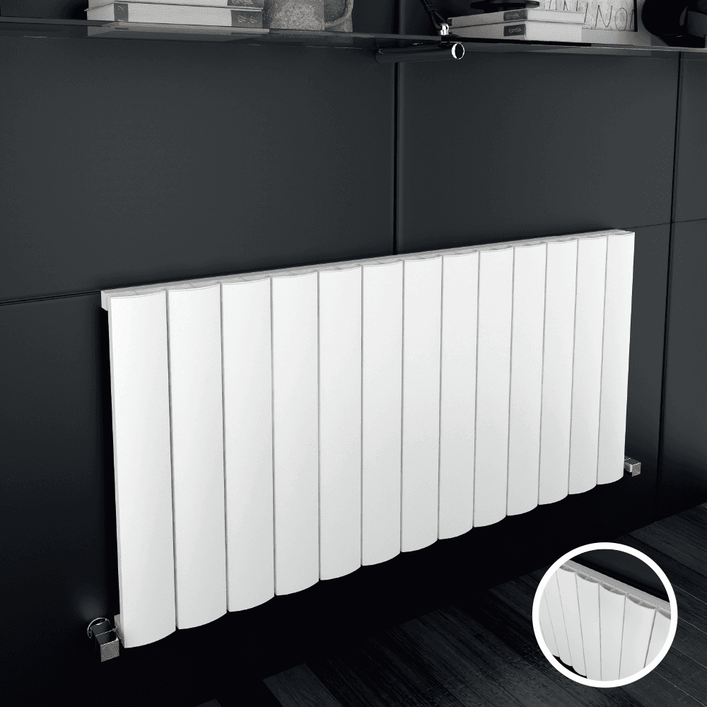 Malaga 600*850 White Aluminium