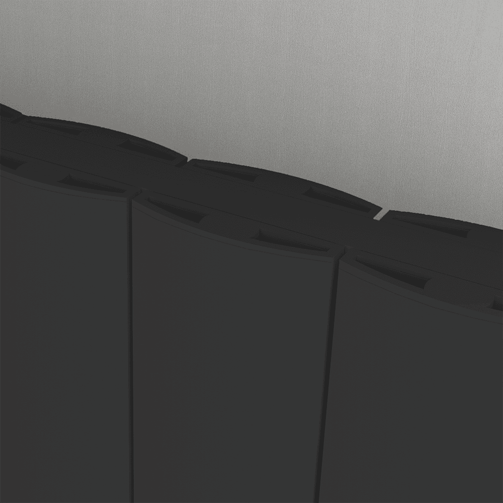 Lugo (Double) 600*512 (H) Anthracite Aluminium