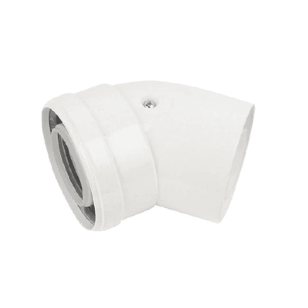 60/100 mm 45° Dirsek Yoğuşmalı