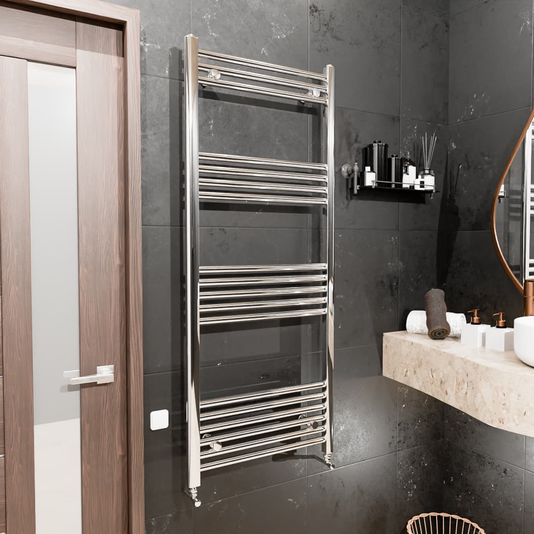 Pozo Towel Warmer Straight 500x1200 CHROME