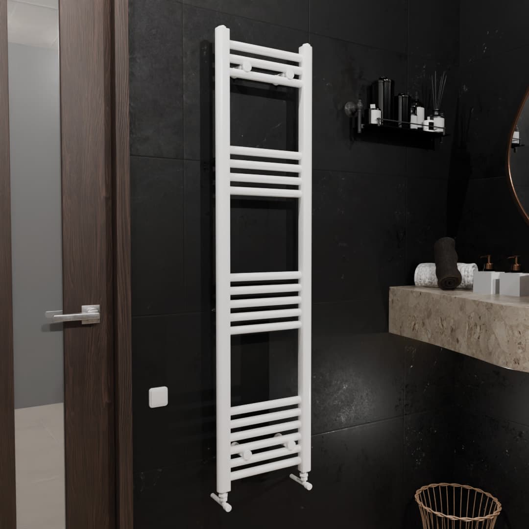 Pozo Towel Warmer Straight 300x1200 WHITE