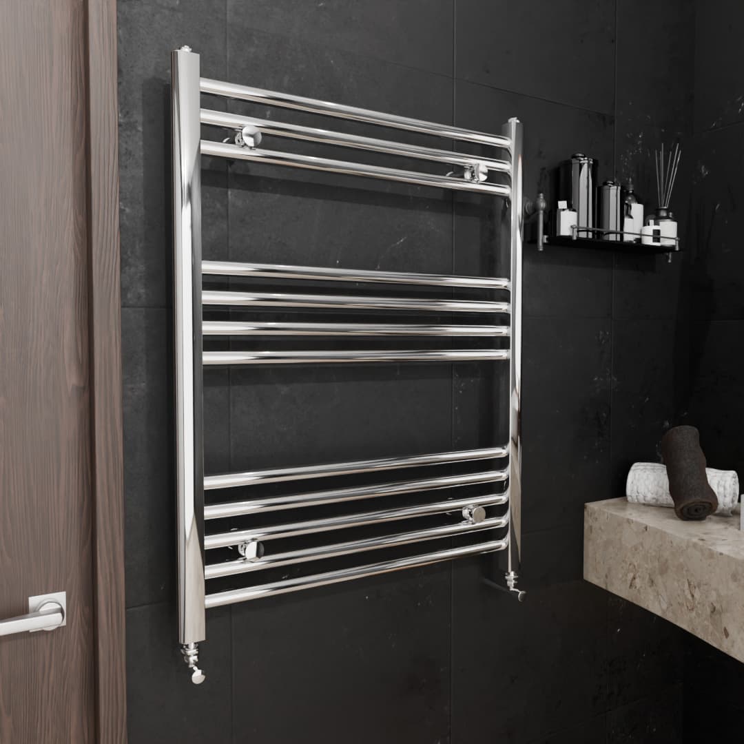 Pozo Towel Warmer Straight 600x800 CHROME