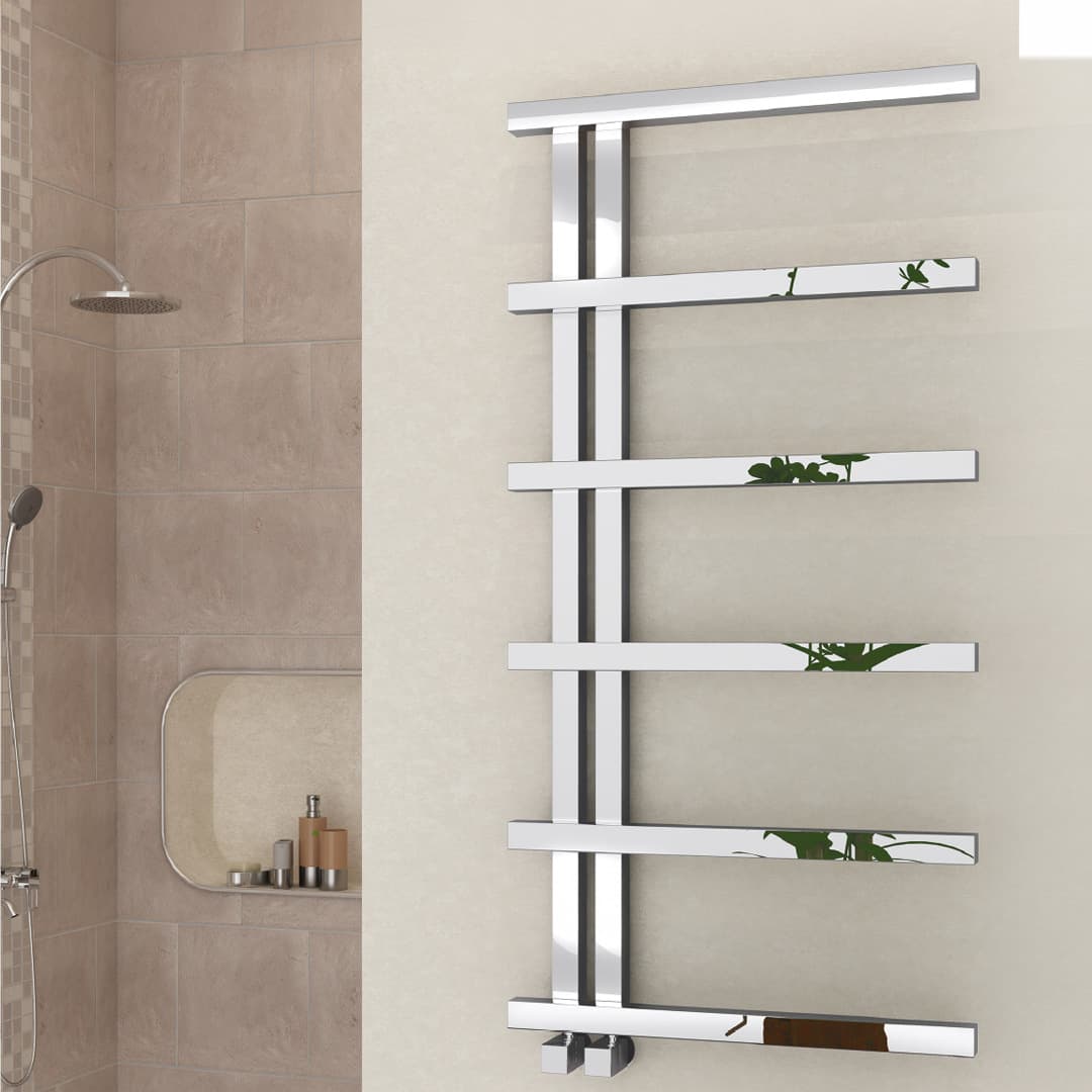 Serpa Stainless Steel Towel Warmer 500x1000 Polished Chrome