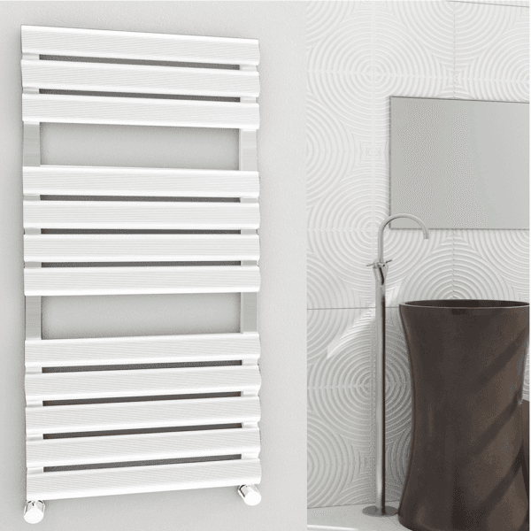 Soley Aluminium Design Towel Rail, 500x1200, POLISHED