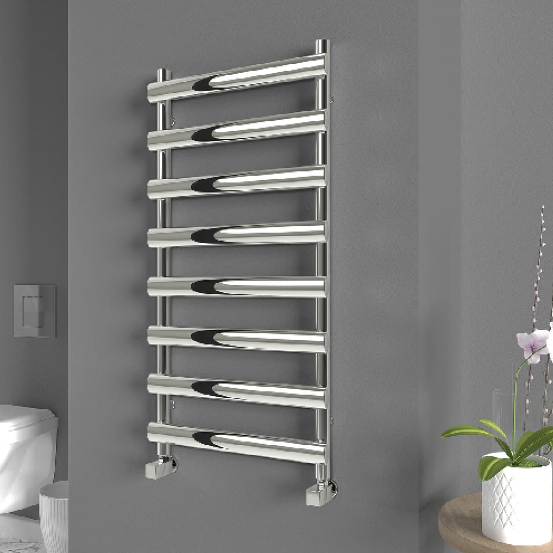 LORENZO Steel Designer Towel Warmer 500x1200 CHROME