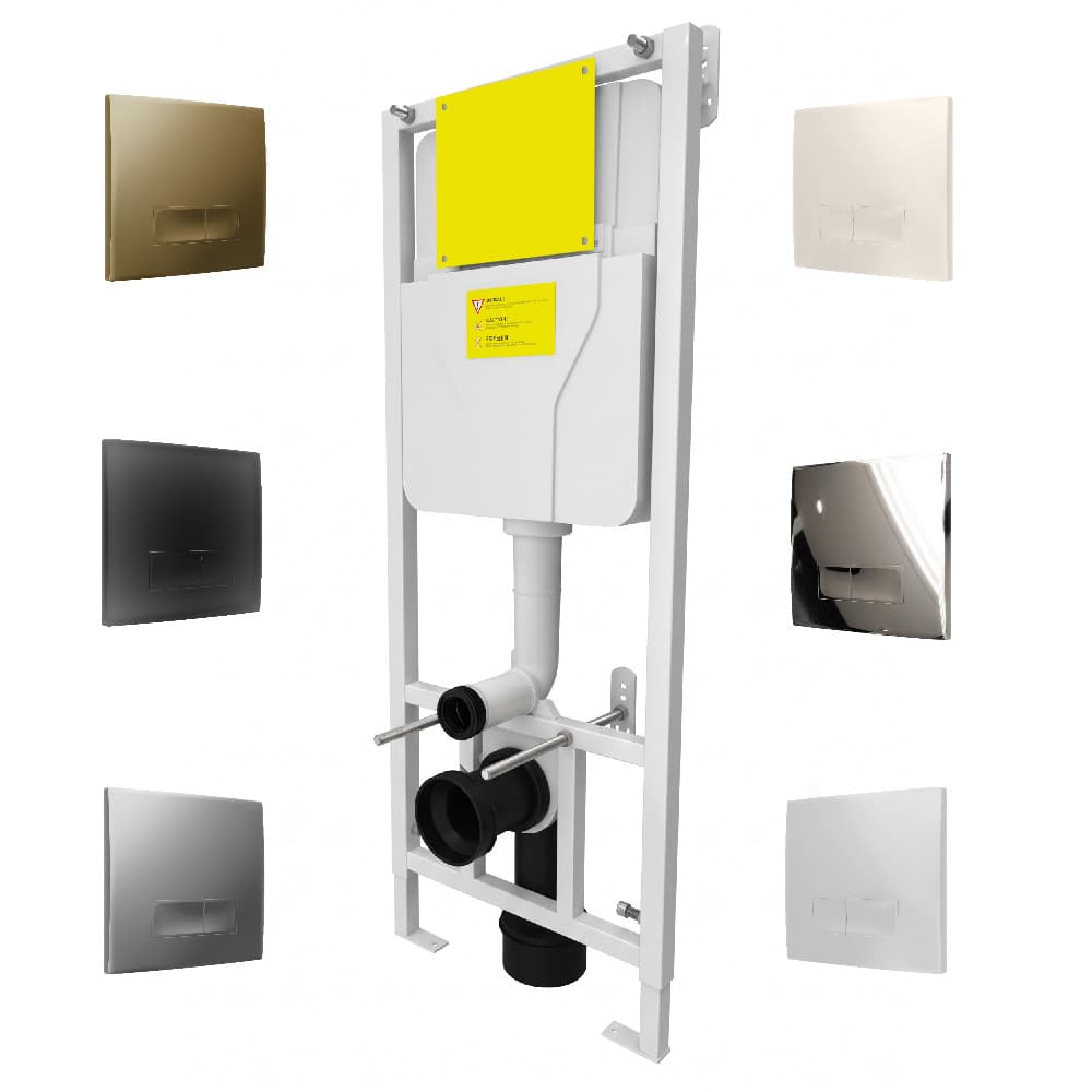 Concealed Wall Hung Cistern SAN85 (Wide)