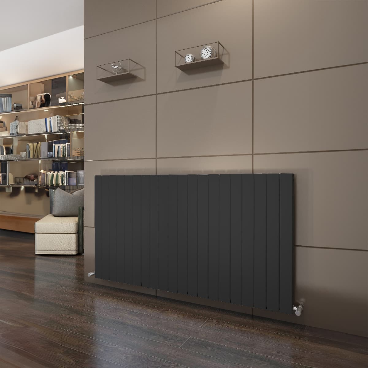 Vigo Steel Design Radiator Single 600x440 Anthracite